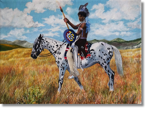 Indian
oil on canvas
30 x 20 cm